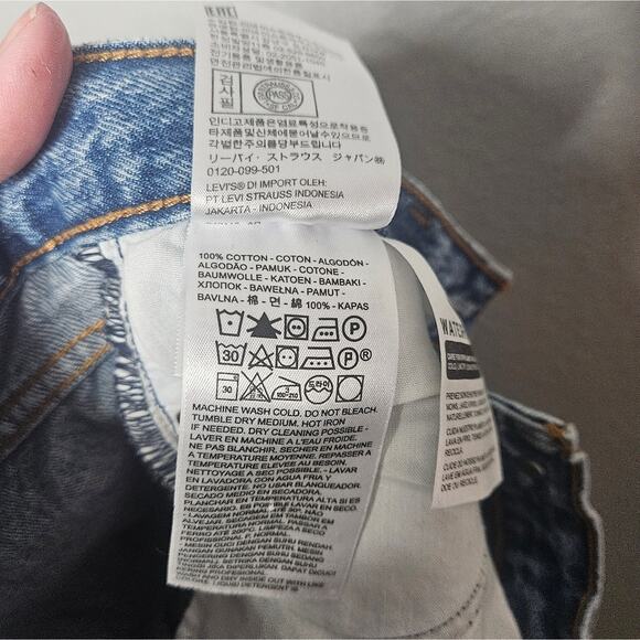 Levi wedgie straight leg denim jeans - Picture 3 of 7